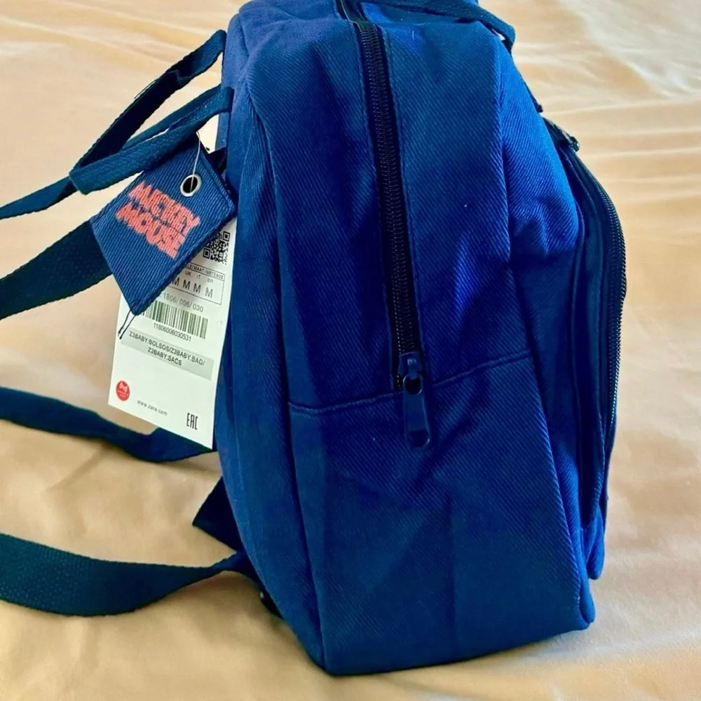 Disney Navy Blue Mickey Mouse Kids Backpack